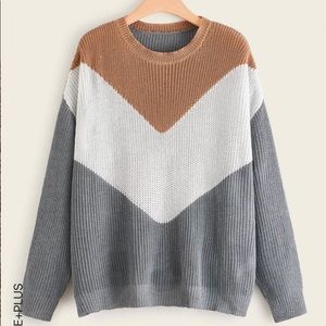 Multi color sweater